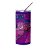 Colorful Train Illustration Tumbler product